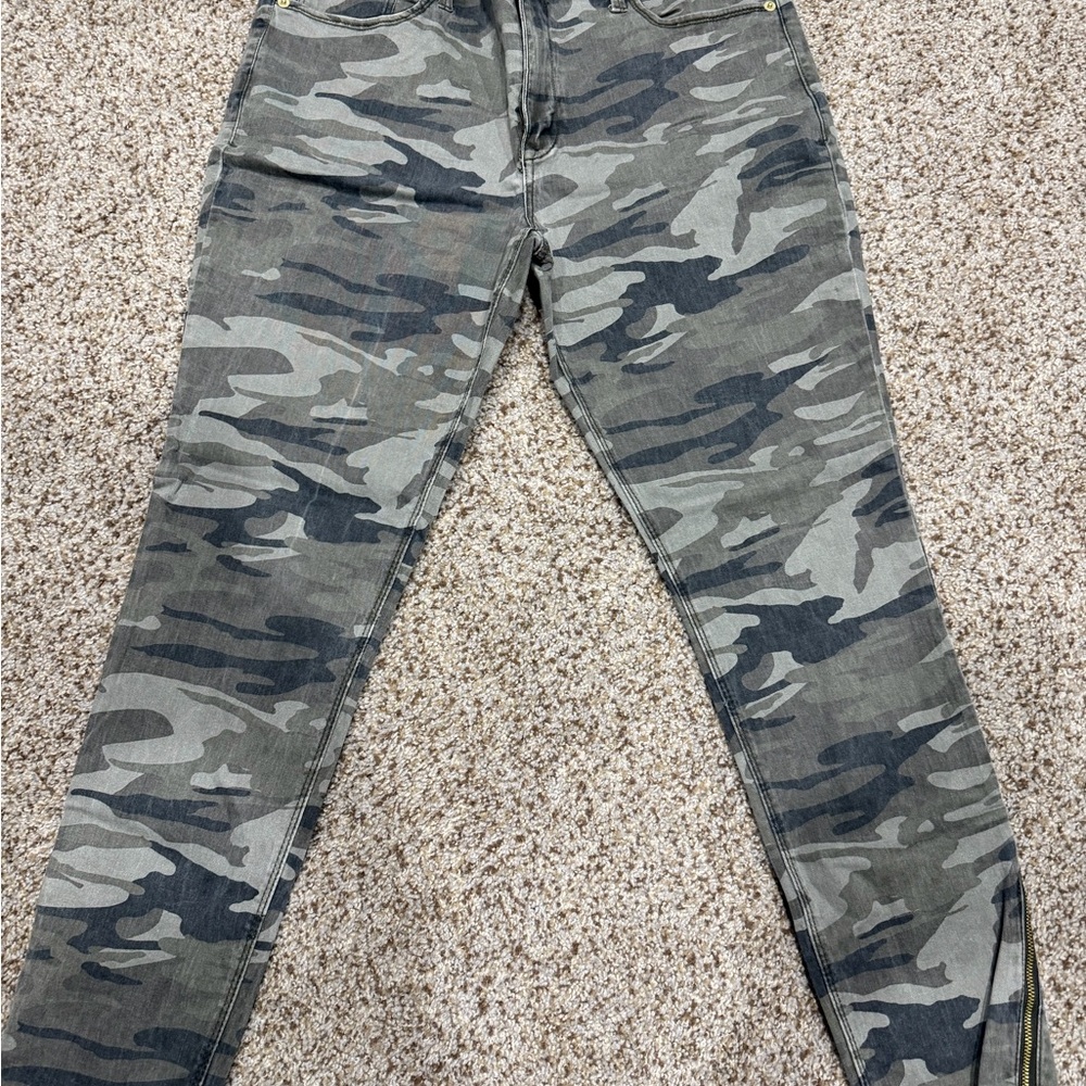 Camouflage Skinny Jeans
